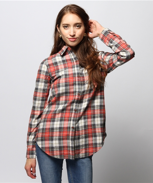 goa（ゴア）の「ｹﾐｶﾙﾊﾞｲｵ加工 ﾈﾙﾁｪｯｸｶｼｭｰｸｰﾙｼｬﾂ（シャツ/ブラウス・レディース・A/B/C/D/E/F/G/H・FREE）」の20枚目の写真