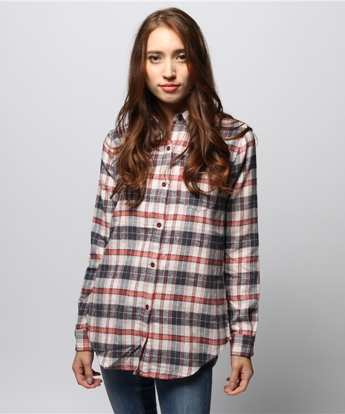 goa（ゴア）の「ｹﾐｶﾙﾊﾞｲｵ加工 ﾈﾙﾁｪｯｸｶｼｭｰｸｰﾙｼｬﾂ（シャツ/ブラウス・レディース・A/B/C/D/E/F/G/H・FREE）」の12枚目の写真