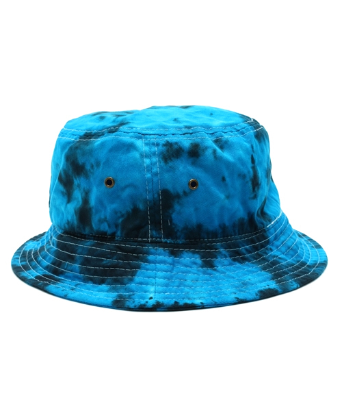 MILKCRATE（ミルクレイト）の「ELECTRIC TIE DYE BUCKET HATS（ハット・メンズ・オレンジ/ブルー・ONE SIZE）」の5枚目の写真