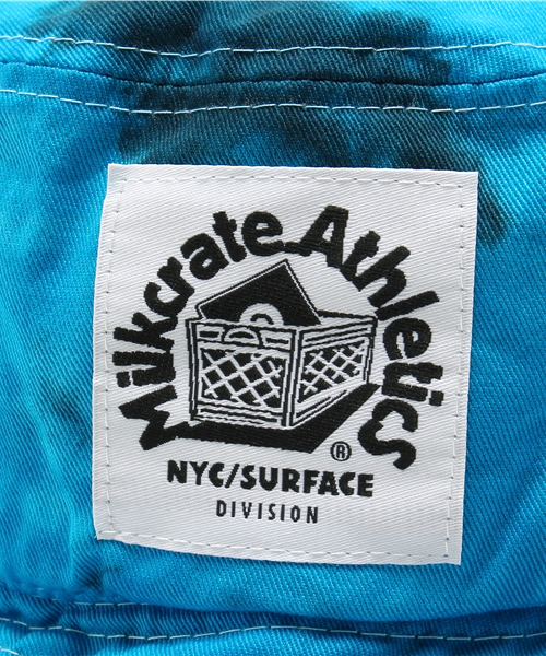 MILKCRATE（ミルクレイト）の「ELECTRIC TIE DYE BUCKET HATS（ハット・メンズ・オレンジ/ブルー・ONE SIZE）」の7枚目の写真