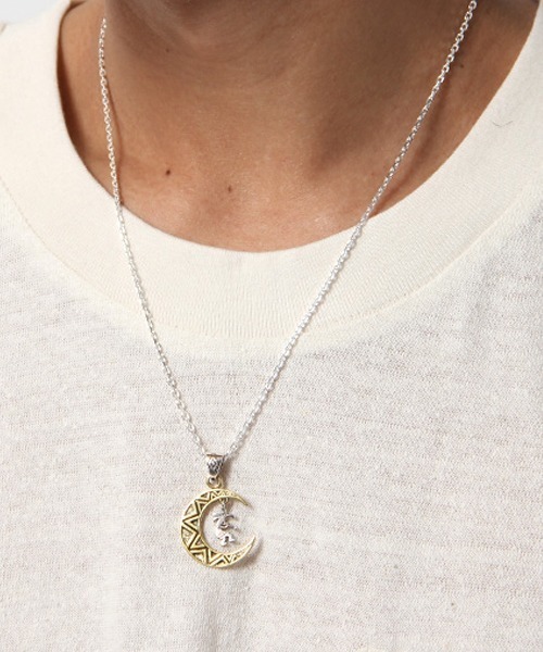 Rocky Monroe（ロッキーモンロー）の「シルバーネックレスチェーン アクセサリーパーツ（ネックレス・メンズ・シルバー・FREE）」の4枚目の写真