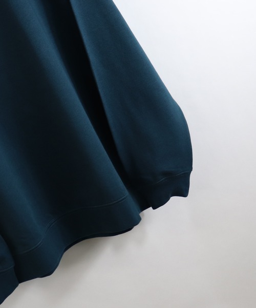 Confirm（コンファーム）の「Confirm / コンファーム ビッグシルエットスウェットK（スウェット・メンズ・パープル/サックスブルー/グリーン・M/L）」の9枚目の写真