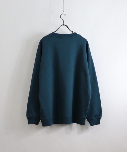 Confirm（コンファーム）の「Confirm / コンファーム ビッグシルエットスウェットK（スウェット・メンズ・パープル/サックスブルー/グリーン・M/L）」の8枚目の写真