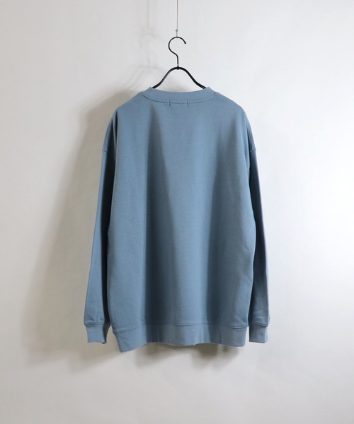 Confirm（コンファーム）の「Confirm / コンファーム ビッグシルエットスウェットK（スウェット・メンズ・パープル/サックスブルー/グリーン・M/L）」の6枚目の写真
