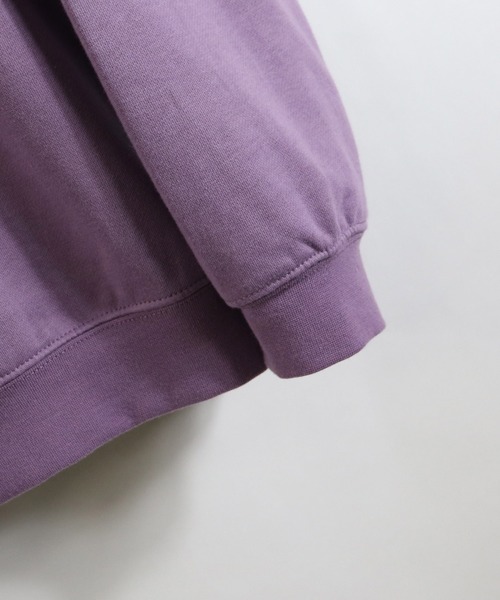 Confirm（コンファーム）の「Confirm / コンファーム ビッグシルエットスウェットK（スウェット・メンズ・パープル/サックスブルー/グリーン・M/L）」の5枚目の写真