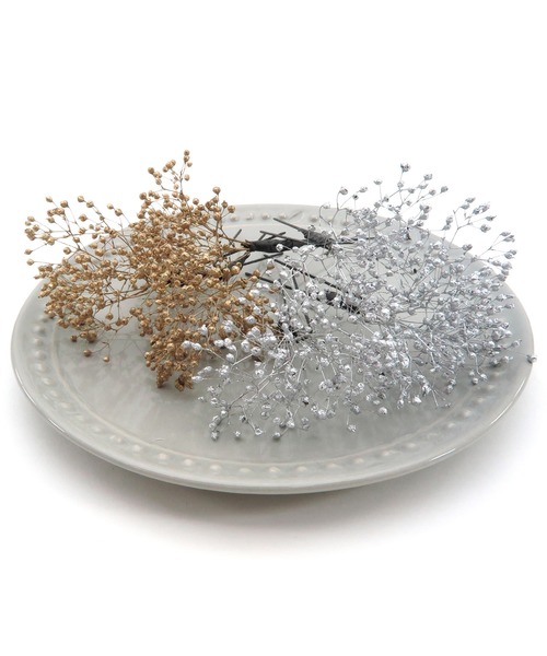 utatane(ウタタネ)の「髪飾り カスミソウ金銀(和装小物・レディース・シルバー/ゴールド・FREE)」の4枚目の写真