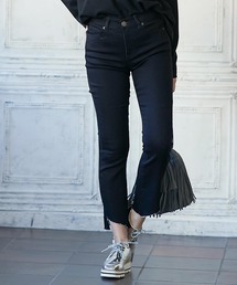 KOBE LETTUCE | カットオフセミフレアデニムパンツ(デニムパンツ)