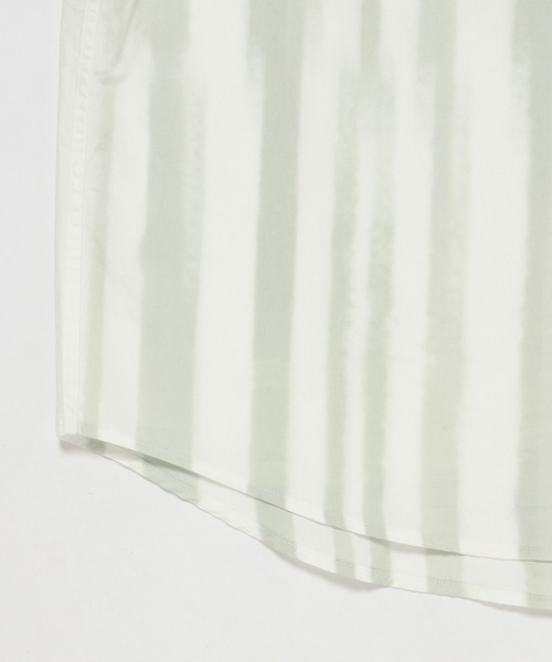 ADAM ET ROPE'（アダムエロペ）の「Origami Dye レギュラーカラーシャツ（シャツ/ブラウス・メンズ・ライトグリーン・M/L）」の8枚目の写真