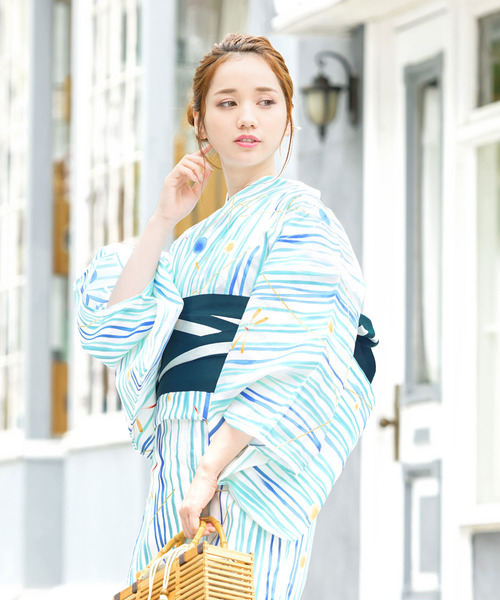 新品 激安 選べるレディース浴衣2点セット 水着 着物 浴衣 浴衣 帯 Bonheur Unn Z1 Brand916ok Hb1 Saisons ボヌールセゾン 浴衣 Unn Z2 Brand1169ok Hb1 Bonheur Saisons ボヌールセゾン のファッション 安い 商品