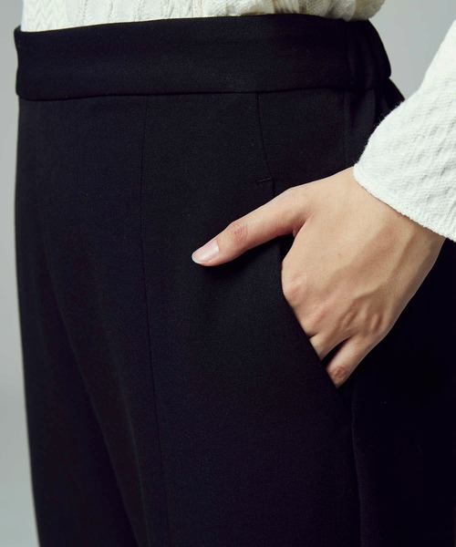 Right-on（ライトオン）の「【RAG MACHINE】前スリットパンツ（その他パンツ・レディース・ブラウン/ブラック・M/L）」の9枚目の写真