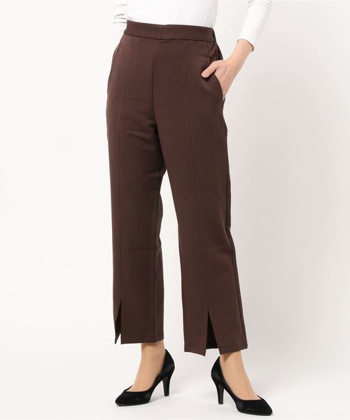 Right-on（ライトオン）の「【RAG MACHINE】前スリットパンツ（その他パンツ・レディース・ブラウン/ブラック・M/L）」の16枚目の写真