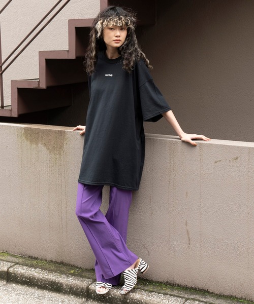 MAISON SPECIAL(メゾンスペシャル)の「◎Spring 9月号掲載:ストレッチフレアパンツ【MAISON SPECIAL/メゾンスペシャル】(その他パンツ・レディース・オレンジ/パイソン/ブラック/ベージュ/ブラウン/パープル・38/36)」の11枚目の写真