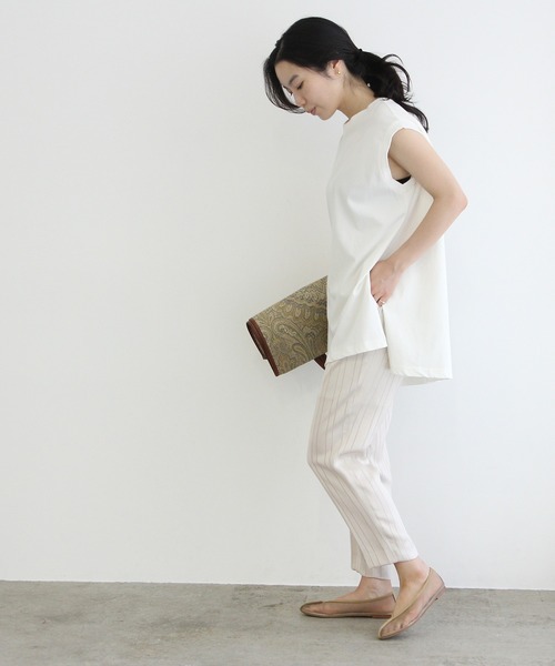 ADAM ET ROPE'(アダムエロペ)の「チュールフラットシューズ(バレエシューズ・レディース・ブラック/ブラウン/ベージュ・24.0cm/24.5cm/23.5cm/23.0cm)」の12枚目の写真