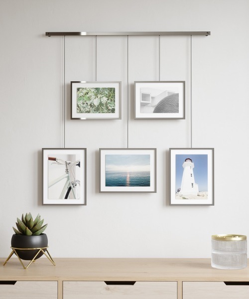 umbra/イグジビット フォトフレーム シルバー（フォトフレーム）｜Umbra（アンブラ）