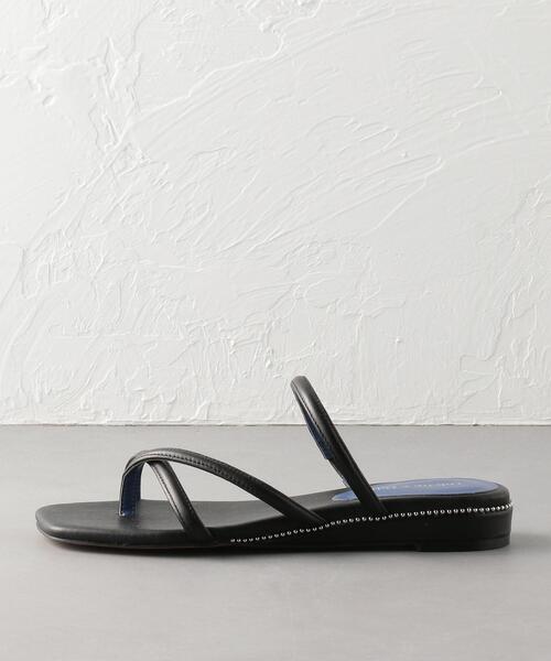 ODETTE E ODILE（オデットエオディール）の「OFC ライントング サンダル20（サンダル・レディース・ブラック/ダークブラウン/オフホワイト・36/35/37）」の6枚目の写真