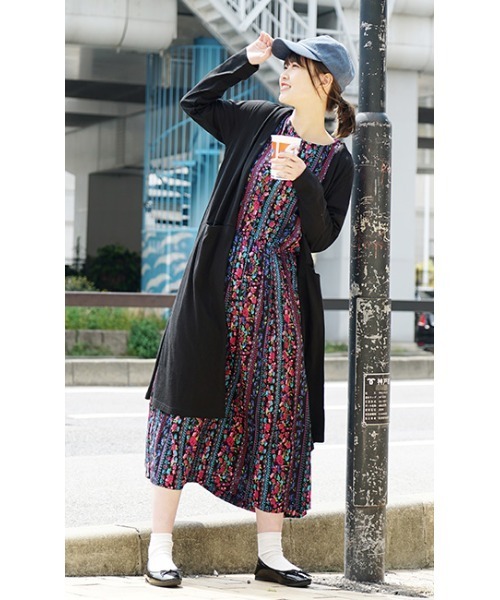 セール】さらっと薄手で快適 UVカットロングカーディガン