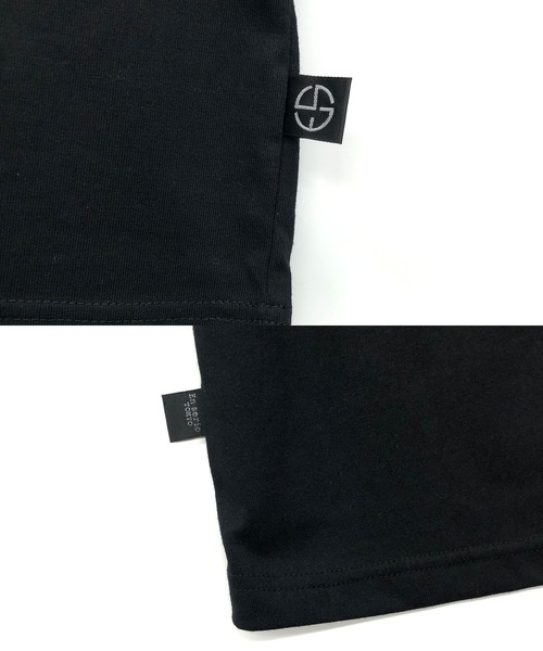 En serio TOKYO（エンソリオトーキョー）の「トレードマーク ワンポイント  ポケットプリント ビッグシルエット Tシャツ（Tシャツ/カットソー・メンズ・ブラック/オフホワイト/サンドベージュ/ミント/スモークピンク/ネイビー・LL/S/M/L）」の12枚目の写真