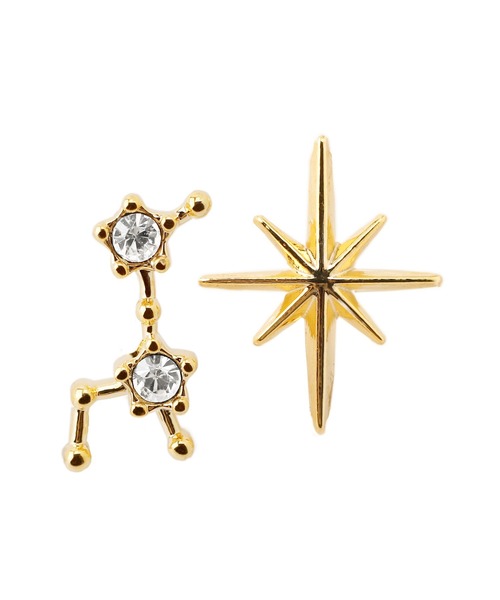 ANEMONE(アネモネ)の「ビジューが紡ぐ星座ピアス(ピアス(両耳用)・レディース・F/H/G/E/C/K/A/I/B/J/D/L・FREE)」の16枚目の写真