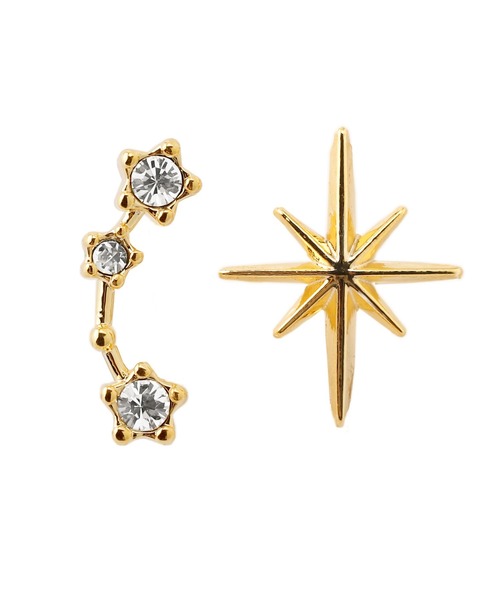 ANEMONE(アネモネ)の「ビジューが紡ぐ星座ピアス(ピアス(両耳用)・レディース・F/H/G/E/C/K/A/I/B/J/D/L・FREE)」の20枚目の写真