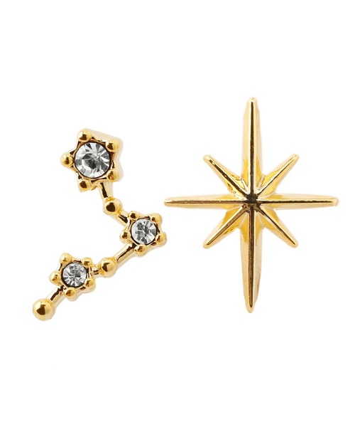 ANEMONE(アネモネ)の「ビジューが紡ぐ星座ピアス(ピアス(両耳用)・レディース・F/H/G/E/C/K/A/I/B/J/D/L・FREE)」の21枚目の写真