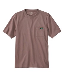 L.L.Bean（エルエルビーン）の「ジャパン・フィット　ケアフリー・アンシュリンカブル・ティ、半袖　ポケット付き　カタディン・ロゴ（Tシャツ/カットソー）」