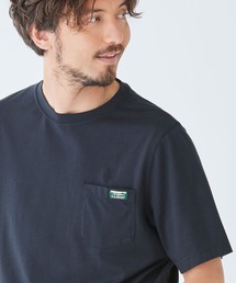 L.L.Bean（エルエルビーン）の「ケアフリー・アンシュリンカブル・ティ、半袖 ポケット付き カタディン・ロゴ ジャパン・フィット（Tシャツ/カットソー）」