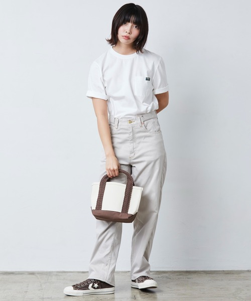 L.L.Bean（エルエルビーン）の「ジャパン・フィット　ケアフリー・アンシュリンカブル・ティ、半袖　ポケット付き　カタディン・ロゴ（Tシャツ/カットソー・メンズ・ヘザーグレー/ヘザーチャコール/ホワイト/ネイビー/ブラック/スカイブルー・SMALL/MEDIUM/LARGE/X-LARGE/XX-LARGE）」の20枚目の写真