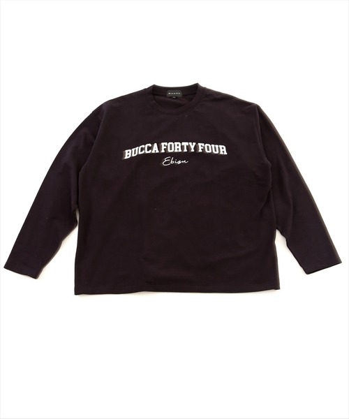 BUCCA 44（ブッカフォーティーフォー）の「【BUCCA 44】カレッジロゴプリントロンT（Tシャツ/カットソー・メンズ・イエロー/ブラック/ホワイト・MEDIUM/LARGE/X-LARGE/XX-LARGE/XXX-LARGE）」の3枚目の写真