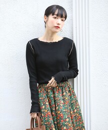 FREAK'S STORE | 【WEB限定】ウォッシャブルメローボートネックニット(ニット/セーター)