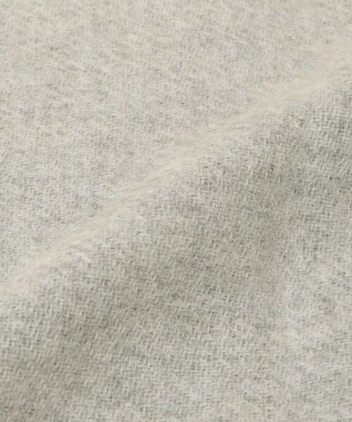 SHIPS（シップス）の「SHIPS: カシミヤ ダブルフェイス パネル マフラー（マフラー・メンズ・ブラック/ベージュ/ブルー/グリーン・ONE SIZE）」の13枚目の写真