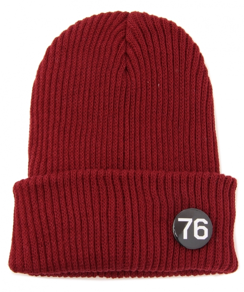 Another Edition（アナザーエディション）の「コットンニットキャップ2/AE C KNIT CAPⅡ ◆（ニットキャップ/ビーニー・レディース・グレー/ワインレッド/ネイビー・フリー）」の3枚目の写真
