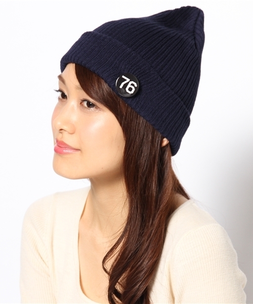 Another Edition（アナザーエディション）の「コットンニットキャップ2/AE C KNIT CAPⅡ ◆（ニットキャップ/ビーニー・レディース・グレー/ワインレッド/ネイビー・フリー）」の8枚目の写真