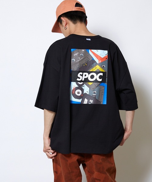 SPOC STORE(スポックストア)の「【SPOC STORE】デジタル/ワンポイントロゴ半袖T(Tシャツ/カットソー・メンズ・ホワイト系その他/ブラック系その他/ベージュ系その他/ベージュ系その他2/グリーン系その他/ブルー系その他/ブラック系その他2・M/L)」の3枚目の写真