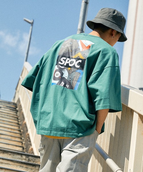 SPOC STORE(スポックストア)の「【SPOC STORE】デジタル/ワンポイントロゴ半袖T(Tシャツ/カットソー・メンズ・ホワイト系その他/ブラック系その他/ベージュ系その他/ベージュ系その他2/グリーン系その他/ブルー系その他/ブラック系その他2・M/L)」の6枚目の写真