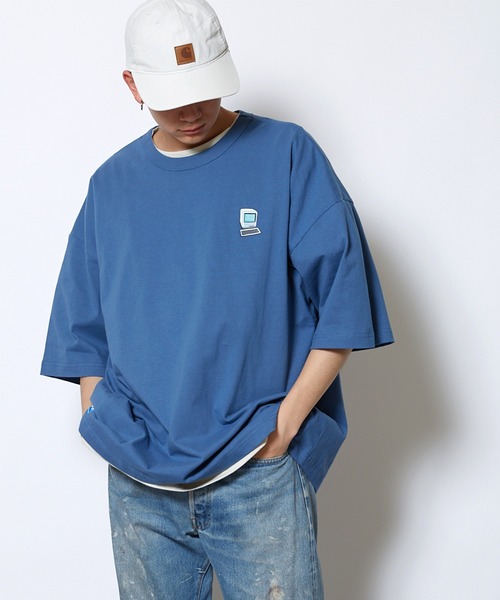 SPOC STORE(スポックストア)の「【SPOC STORE】デジタル/ワンポイントロゴ半袖T(Tシャツ/カットソー・メンズ・ホワイト系その他/ブラック系その他/ベージュ系その他/ベージュ系その他2/グリーン系その他/ブルー系その他/ブラック系その他2・M/L)」の7枚目の写真