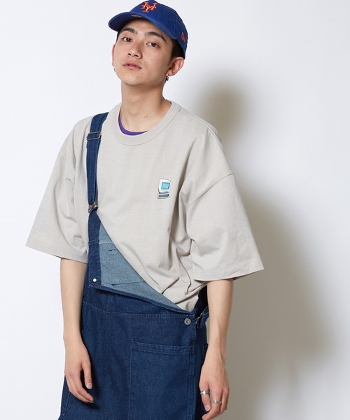 SPOC STORE(スポックストア)の「【SPOC STORE】デジタル/ワンポイントロゴ半袖T(Tシャツ/カットソー・メンズ・ホワイト系その他/ブラック系その他/ベージュ系その他/ベージュ系その他2/グリーン系その他/ブルー系その他/ブラック系その他2・M/L)」の1枚目の写真