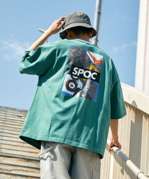 SPOC STORE(スポックストア)の「【SPOC STORE】デジタル/ワンポイントロゴ半袖T(Tシャツ/カットソー・メンズ・ホワイト系その他/ブラック系その他/ベージュ系その他/ベージュ系その他2/グリーン系その他/ブルー系その他/ブラック系その他2・M/L)」の21枚目の写真