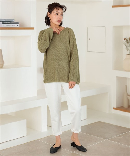 DONOBAN(ドノバン)の「ラッピングMOMパンツ(デニムパンツ・レディース・ブルー系その他/ブラック系その他/ホワイト系その他/グリーン系その他/ブルー系その他2/ホワイト系その他2・S/M)」の17枚目の写真