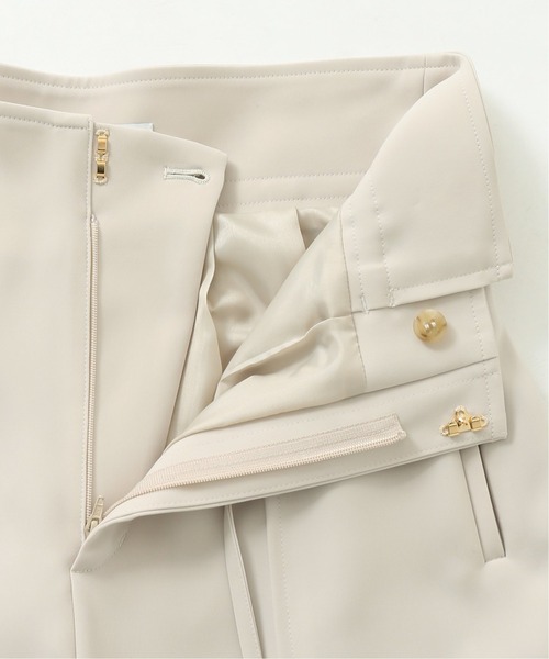 Noble（ノーブル）の「ダブルサテンハイウエストパンツ