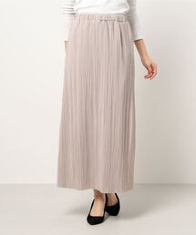 Samansa Mos2 blue | カットプリーツスカート(スカート)