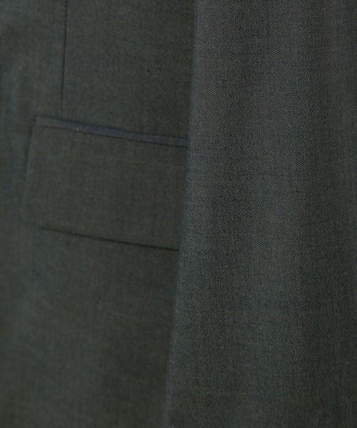 ADAM ET ROPE'（アダムエロペ）の「【OGUZ】ルーズダブルジャケット（その他アウター・メンズ・チャコールグレー/ベージュ系その他・S/M/L）」の6枚目の写真