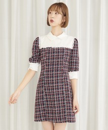 ワンピース レッド 赤色系 ツイード ファッション通販 Zozotown ワンピース レッド 赤色系 ツイード ファッション通販 Zozotown