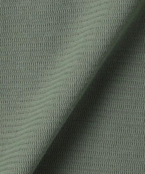 green label relaxing(グリーンレーベルリラクシング)の「SC ハーフリバー ノーカラー 7分袖 カットソー(Tシャツ/カットソー・メンズ・ライトグレー/オリーブ/オレンジ/ロイヤルブルー・SMALL/MEDIUM/LARGE/X-LARGE)」の14枚目の写真