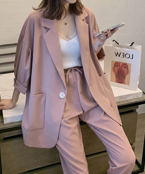 Bifrost（ビフレスト）の「ジャケット・ロールアップパンツ