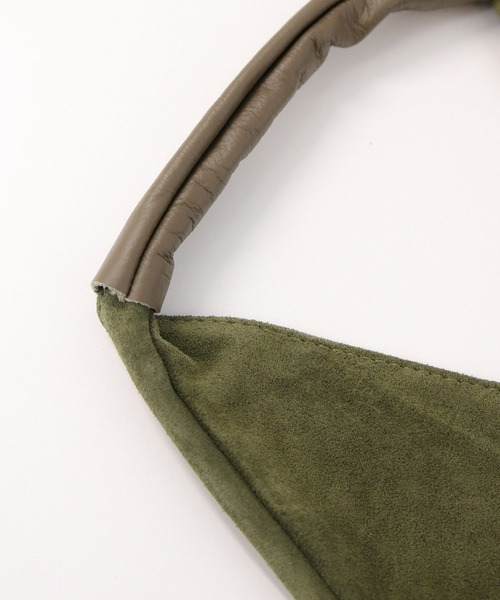 MARLON FIRENZE（マーロンフィレンツェ）の「【MARLON】ﾏｰﾛﾝイソザイホーボーバッグ（ハンドバッグ・レディース・カーキ/ブラウン系その他・FREE）」の9枚目の写真