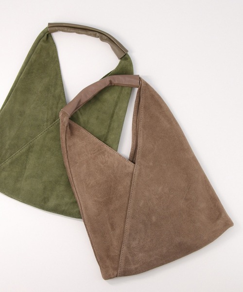 MARLON FIRENZE（マーロンフィレンツェ）の「【MARLON】ﾏｰﾛﾝイソザイホーボーバッグ（ハンドバッグ・レディース・カーキ/ブラウン系その他・FREE）」の13枚目の写真