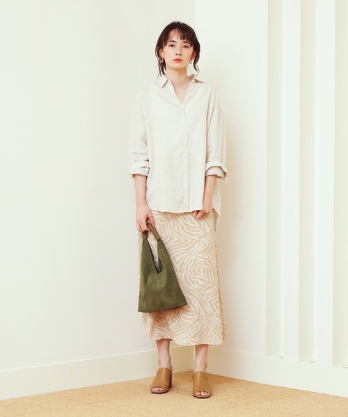 MARLON FIRENZE（マーロンフィレンツェ）の「【MARLON】ﾏｰﾛﾝイソザイホーボーバッグ（ハンドバッグ・レディース・カーキ/ブラウン系その他・FREE）」の17枚目の写真