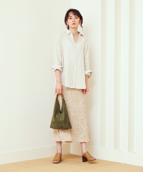 MARLON FIRENZE（マーロンフィレンツェ）の「【MARLON】ﾏｰﾛﾝイソザイホーボーバッグ（ハンドバッグ・レディース・カーキ/ブラウン系その他・FREE）」の19枚目の写真