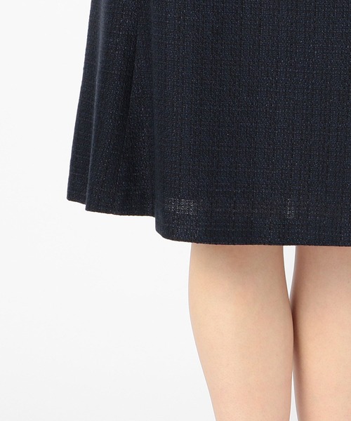 NARACAMICIE（ナラカミーチェ）の「《セットアップスーツ対応》ツィードフレアースカート（スカート・レディース・ネイビー・MEDIUM/LARGE/SMALL）」の15枚目の写真