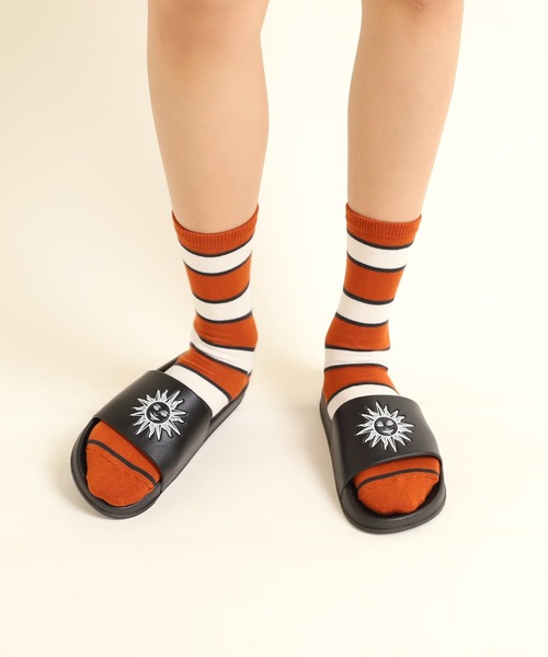 RNA（アールエヌエー）の「E4788 SMILE SUNシャワーサンダル（サンダル・レディース・ピンク/ホワイト×ブラック/ブラック×ブラック・SMALL/MEDIUM）」の9枚目の写真